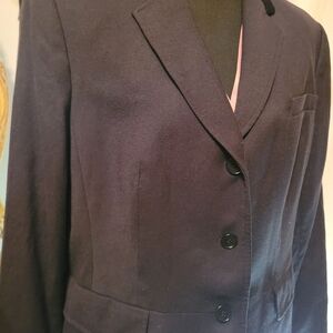 Talbots, 16, Black Wool Blazer